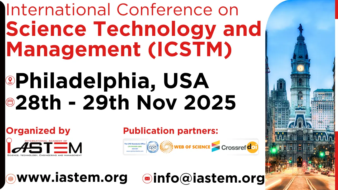 Science Technology and Management Conference in USA
